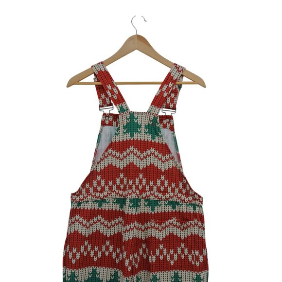 Shinesty Holiday Knit-Print Overalls w/ Bottle Opener (Size S) - Picture 13 of 14